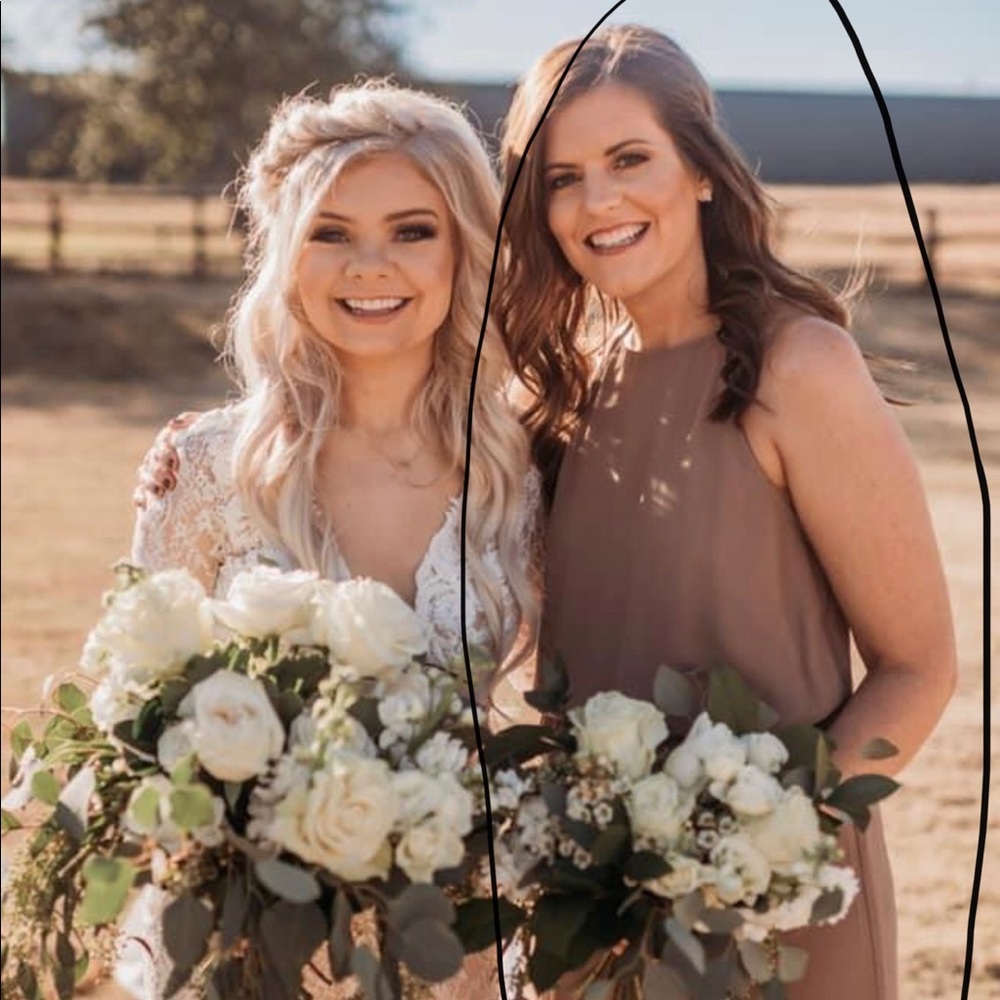 Size small Show me your Mumu bridesmaids dress.